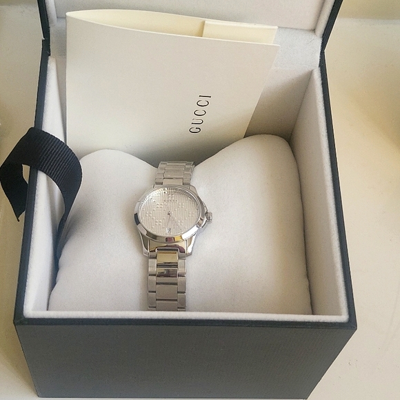 Gucci G-Timeless Small diamond pattern-YA126551Women's watch quartz Small G-Ti - Picture 3 of 8